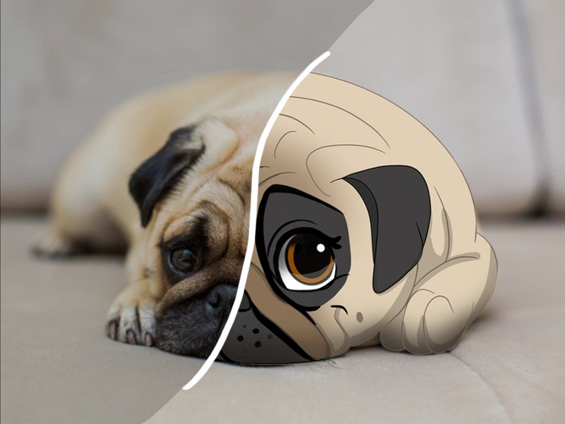 Pawtrait Perfection: Custom Whisker-to-Tail Digital Artwork